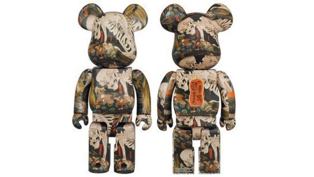 海外でも人気の高い歌川国芳「相馬の古内裏」がBE@RBRICK 100% & 400