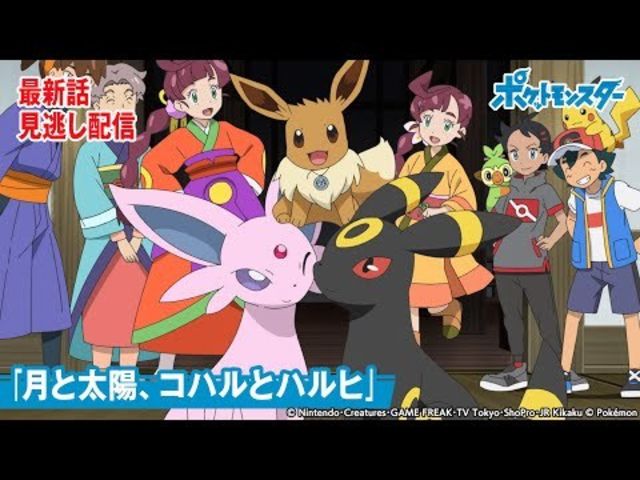 公式 アニメ ポケットモンスター 第79話 月と太陽 コハルとハルヒ 期間限定配信 Antenna アンテナ