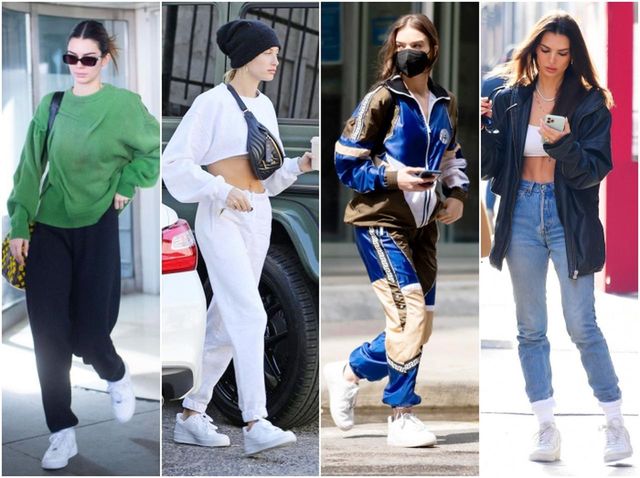 ナイキ エアフォース1 が不動の人気 セレブたちの秋スニーカーコーデ Antenna アンテナ