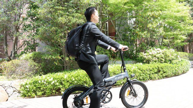 砂利道も楽ちん！安定性抜群な走りの電動アシスト自転車「HIMO Z20 