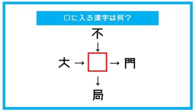 クイズ 漢字1文字 何が入る 意外に解けないイラストクイズ Antenna アンテナ