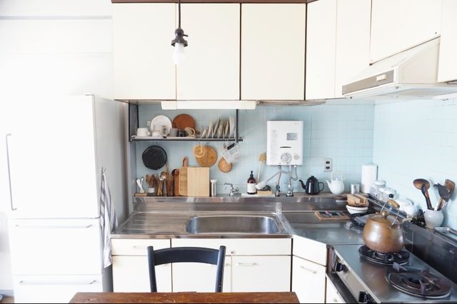 築44年の団地暮らし あきらめていた古いキッチンの収納を見なおす インスタグラマー しょ この暮らしの見直し Antenna アンテナ