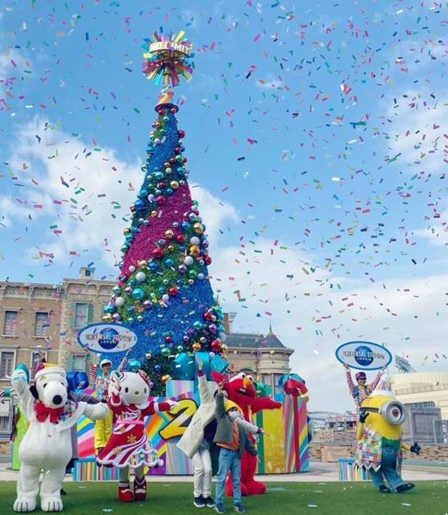 USJ 20周年&クリスマス》あのu201cNiziUu201dとコラボ!豪華パレード&映え