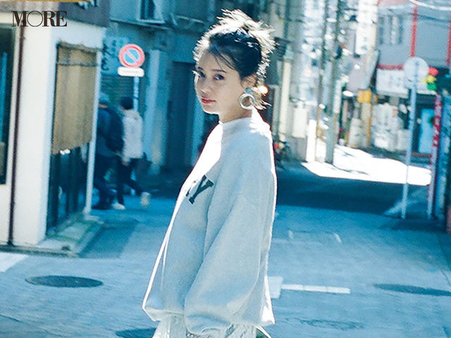 今日のコーデ 岸本セシル レースとレオパード柄で休日のデニムカジュアルを甘アレンジ Antenna アンテナ