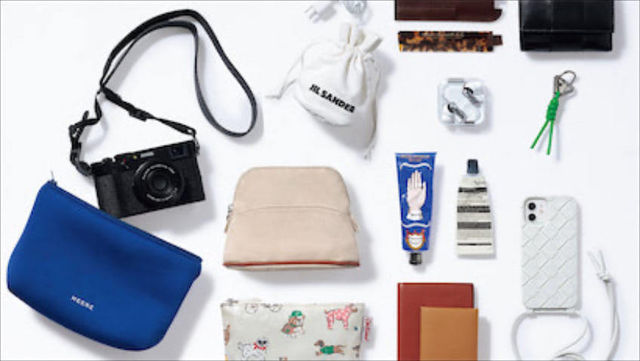 バッグの中身とさらにその中 オシャレ好きたちの愛用品は Antenna アンテナ