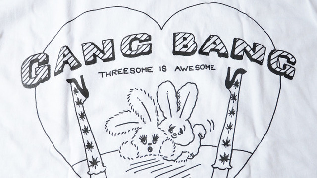 Threesome Is Awesome Labrat Foxy Illustrations Cannabis Ladies のちょっとアブないコラボアイテム Antenna アンテナ