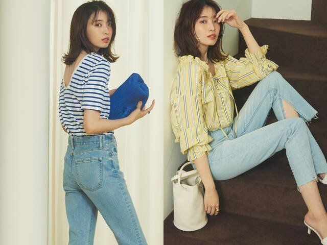 これさえはけば100 美脚見え 宮田聡子がナビゲートする旬デニム 入門編 Antenna アンテナ