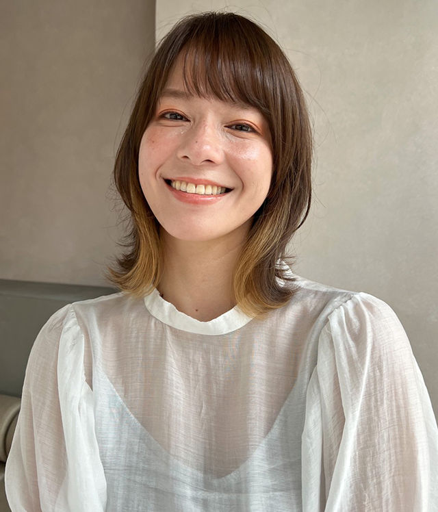 40代の22年最新髪型 面長 丸顔でも小顔に見えるくびれボブ 大人の週末ヘアカタログ Antenna アンテナ