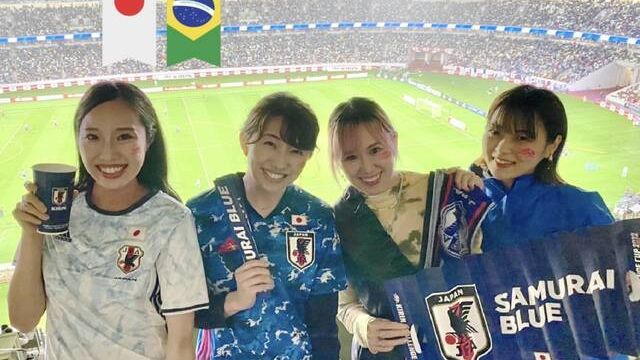 【日本対ブラジル戦】サッカー好き女子が国立競技場に潜入