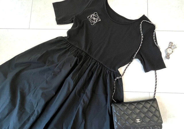 Guの黒ワンピが万能すぎ 1枚でサマ見え 今本当に使える 黒ワンピース 夏コーデ Antenna アンテナ