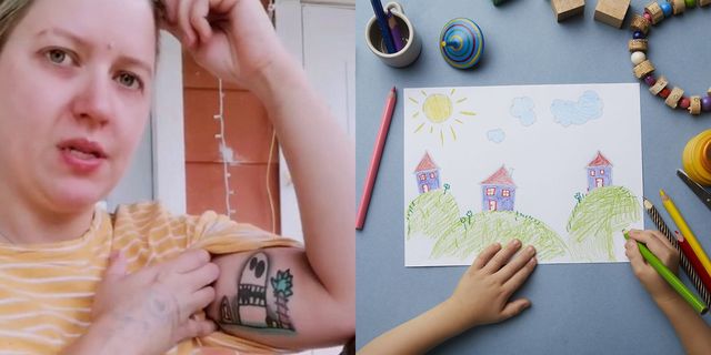 世界一恥ずかしいタトゥー 他人の子どもの絵をタトゥーにしてしまった母親に 残念だけど笑える Antenna アンテナ