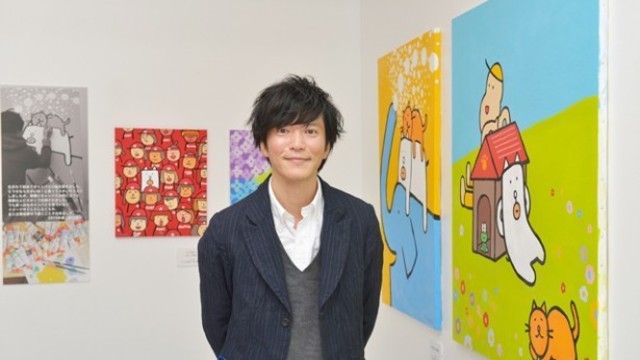 田辺誠一初の個展 かっこいい犬 もっちー福岡に Antenna アンテナ