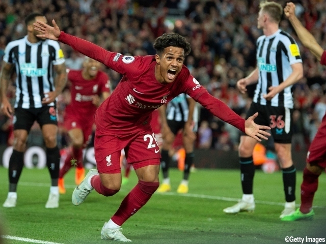 カルバーリョが超劇的逆転弾! リバプールはニューカッスルとの接戦制し、今季2勝目…暫定で5位に浮上 antenna[アンテナ]