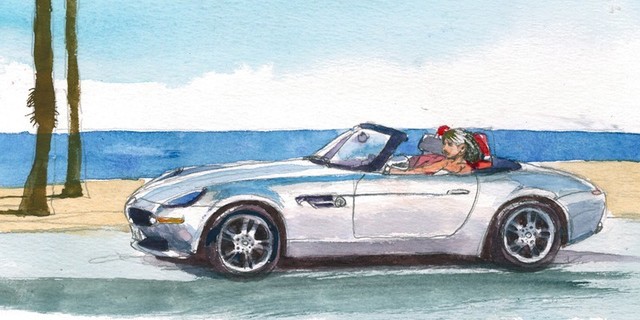 BMW Z8の仕事