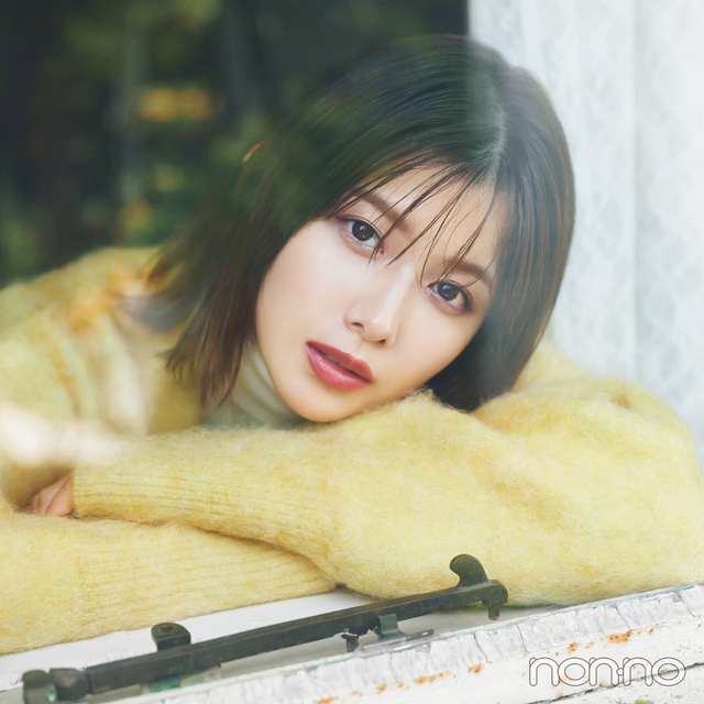 渡邉理佐の秋色ものがたりvol 1 くちなし色 ふんわり優しげな雰囲気になるイエロー Antenna アンテナ 渡邉理佐の秋色ものがたりvol 1 くちなし色 ふんわり優しげな雰囲気になるイエロー Antenna アンテナ