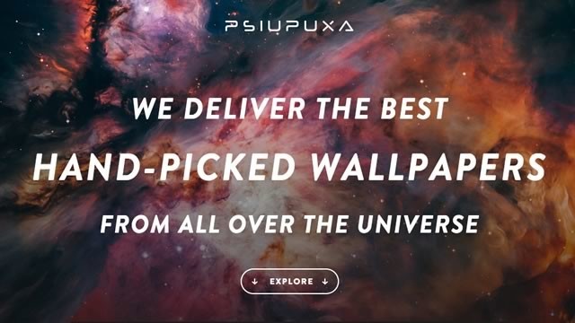 宇宙系の壁紙をpc タブレット スマホそれぞれ配信しているサイト Pslu Puxa Wallpapers Antenna アンテナ