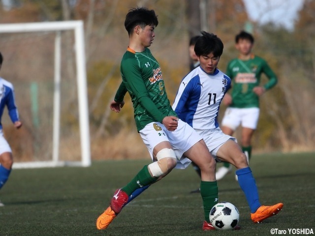 青森山田の万能型df菅澤凱が東北新人大会で左sbとして活躍 決勝はcb 右sbで勝利に貢献 Antenna アンテナ