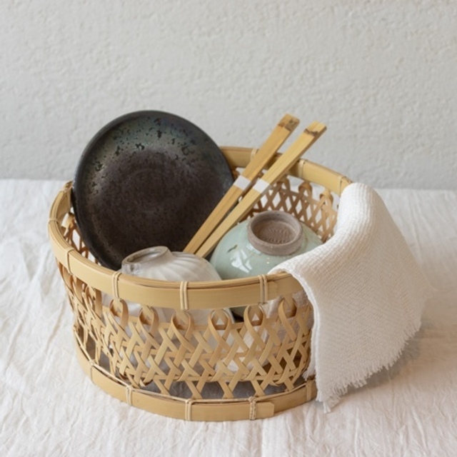 編み目の美しいお茶碗籠 | antenna[アンテナ]