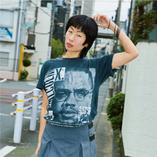 着こなし徹底分析！ 街行くあの人のTシャツスナップ vol.4 土岐ひろみ