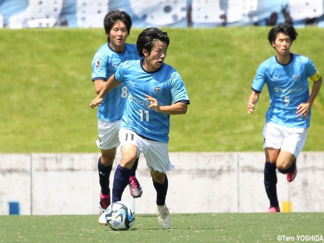 プレミアリーグWEST]横浜FCユースはU-19日本代表MF永田が反撃の中心に