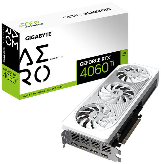 GIGABYTEからVRAMを16GB搭載したGeForce RTX 4060 Ti グラフィック