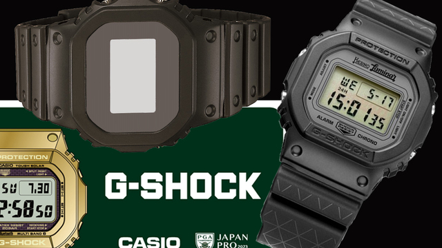 新品】HERNO Laminar G-SHOCK ヘルノ初のコラボウォッチ-