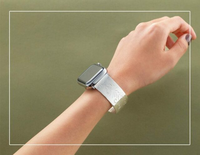 美品！REMI RELIEF Apple Watch バングル唐草模様 Lサイズ 楽天市場】レミレリーフ バングル REMI RELIEF アップルウォッチ