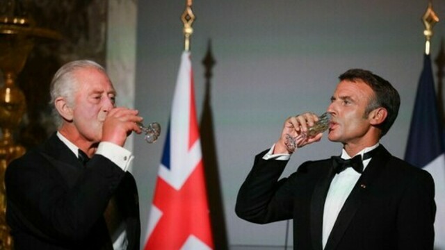 チャールズ英国王、ベルサイユ宮殿での晩さん会に出席 antenna[アンテナ]