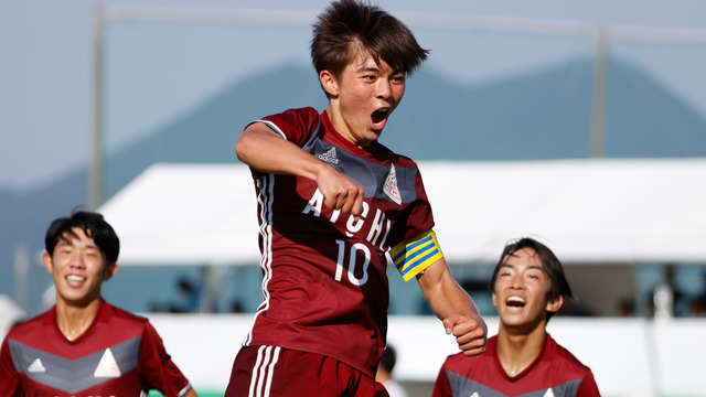 国体少年男子]愛知県のナンバー10、U-16日本代表MF野村勇仁が試合を決定づけるダメ押し弾(5枚) | antenna[アンテナ]