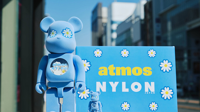 BE@RBRICK atmos × NYLON JAPAN-