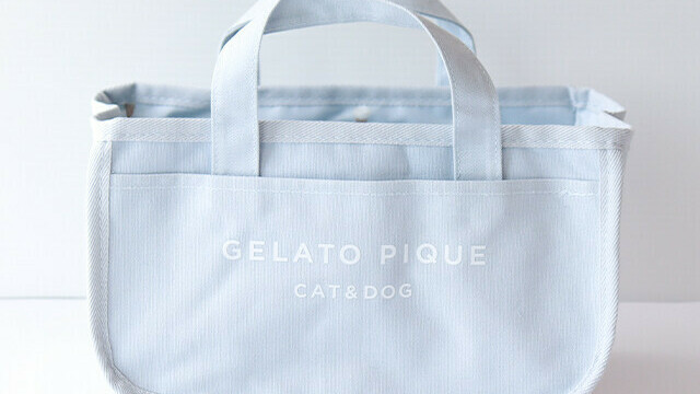 gelato pique - 8loom トートバッグ gelato pique - 8LOOM×ジェラピケコラボトートバッグオレンジの