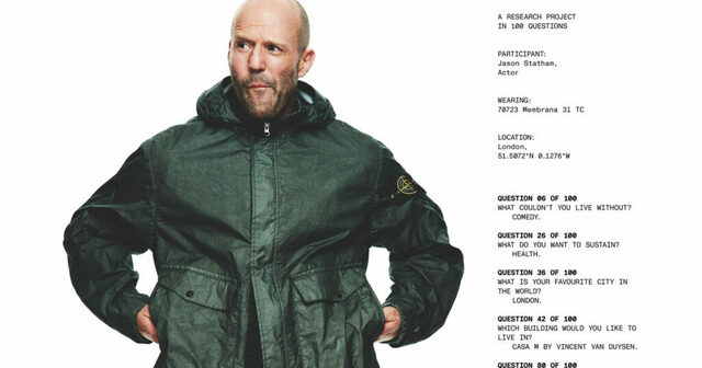 Stone Island フーデッドジャケット M ジェイソンステイサム