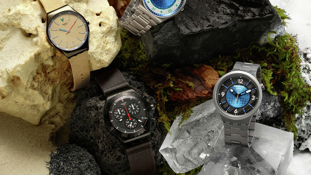 自然の力、手首に宿る。SWATCH POWER OF NATUREコレクションが