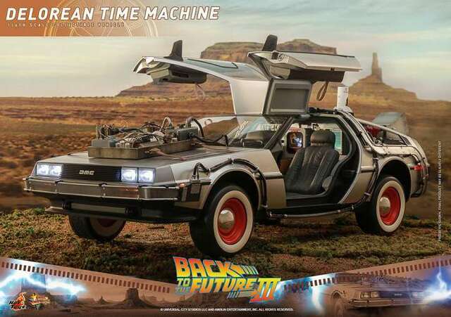 オフロード感満載の『バック・トゥ・ザ・フューチャー PART3』版デロリアンを1/6で精密再現！ | antenna[アンテナ]