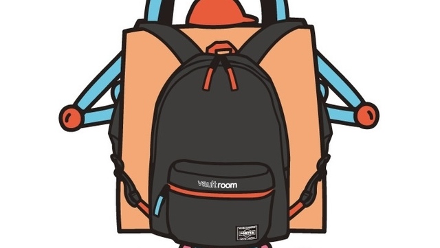vaultroom × PORTER GAMING DAYPACK / BLK vaultroom × PORTER GAMING