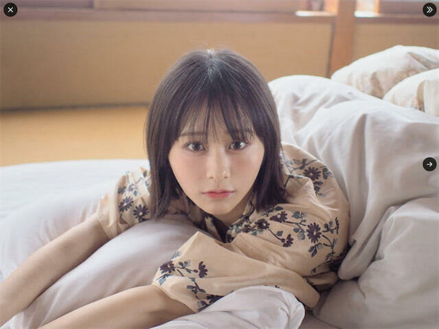 ≠ME 尾木波菜 直筆サイン入り A4パネル 天使は何処へ