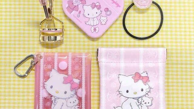 ■限定品■　チャーミーキティ　20周年　ぬいぐるみ　キティ　インテリア　ピンク 23252139_wide_b0d67890-b8f2-
