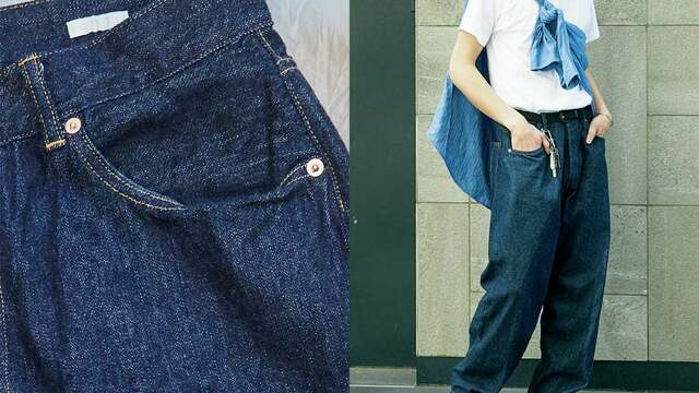 最高に使える！「コモリ」の５ポケットジーンズはほどよくワイドで汎用性も抜群。【服好き読者に聞いた“着回せた”ベストバイ！】 |  antenna[アンテナ]