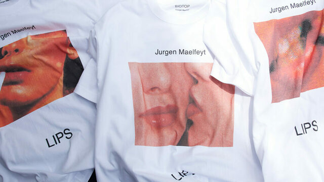 Jurgen Maelfeyt『LIPS』のフォトTシャツがBIOTOPからリリース