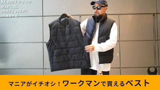 ワークマン ペルチェベスト 2024PROモデル かわいらしく
