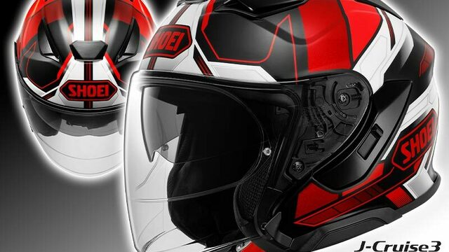 インナーバイザー付きジェットヘルメットJ-Cruise 3 に