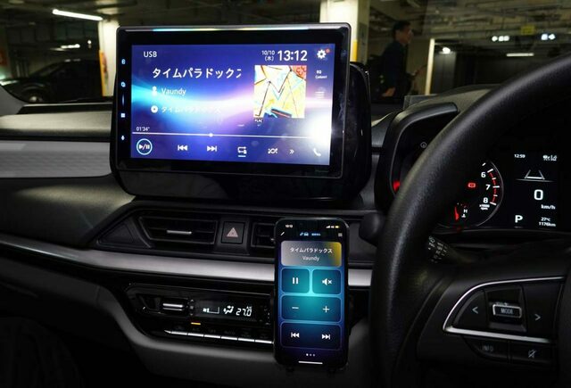 スマホ連携でここまで多機能になるか！カロッツェリアの大画面