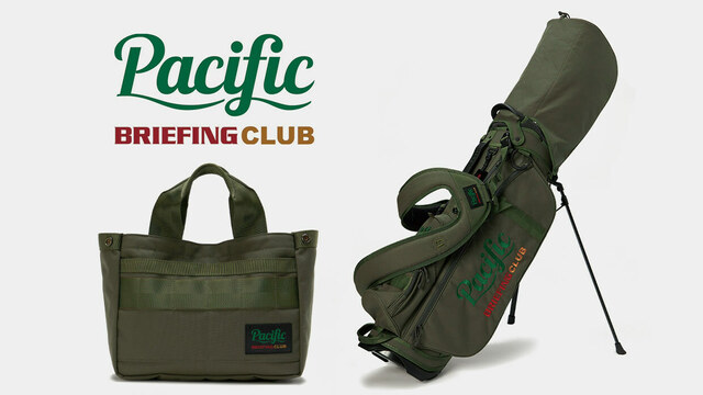 Pacific GOLF CLUB」が「BRIEFING」とのコラボアイテムを発売
