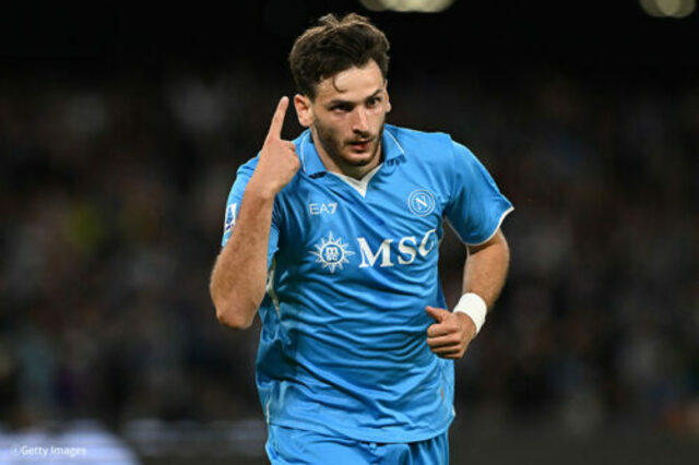 PSGがナポリFWクヴァラツヘリア獲得を正式発表！2029年夏までの契約