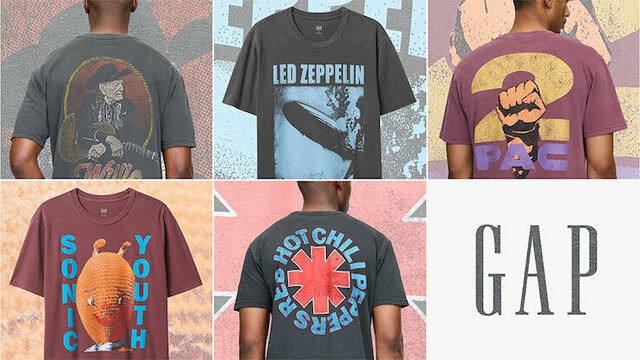 タグ付き 新品 GAP ウィリー・ネルソン グラフィック Tシャツ グレー GAP｜(U)□Willie Nelson ウィリー・ネルソン グラフィックT