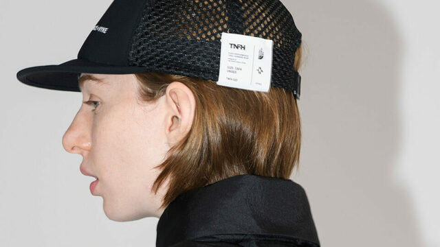 TNFH 獰猛 THE NORTH FACE×HYKE キャップ