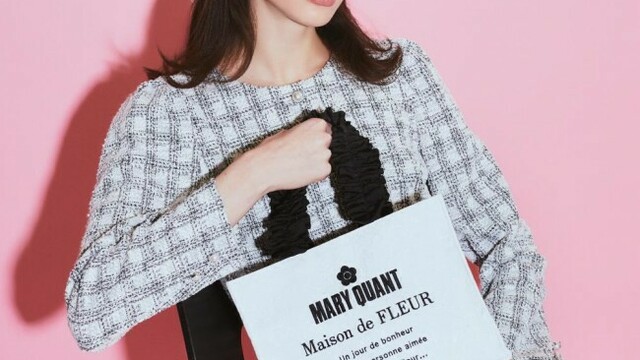 【即日発送】Maison de FLEUR MARY QUANT コラボバッグ Maison de FLEUR】ロンドンのストリートカルチャーを代表する
