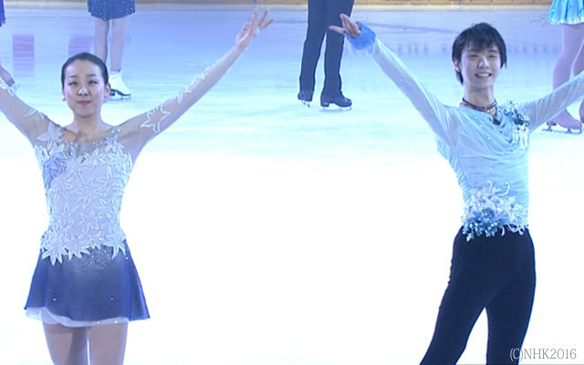 羽生結弦 浅田真央らが夢の競演 スペシャルエキシビションの舞台裏に密着 Antenna アンテナ