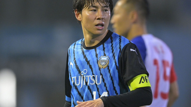 川崎Fを2017シーズン以来のアジア8強に導いた主将MF脇坂泰斗(10 川崎Fを2017シーズン以来のアジア8強に導いた主将MF脇坂泰斗(10