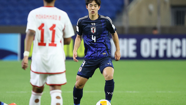 AFC U17アジアカップ]U-17日本代表の先頭に立つキャプテン・DF